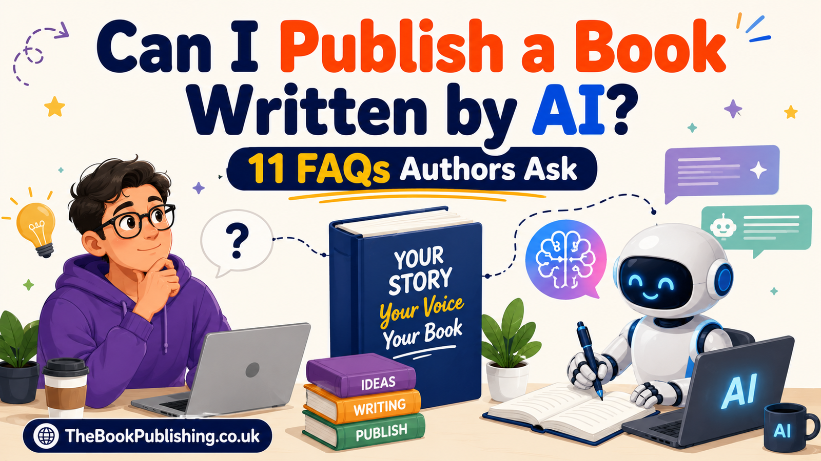 Can I Publish a Book Written by AI