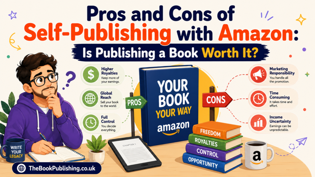 Pros and Cons of Self-Publishing with Amazon