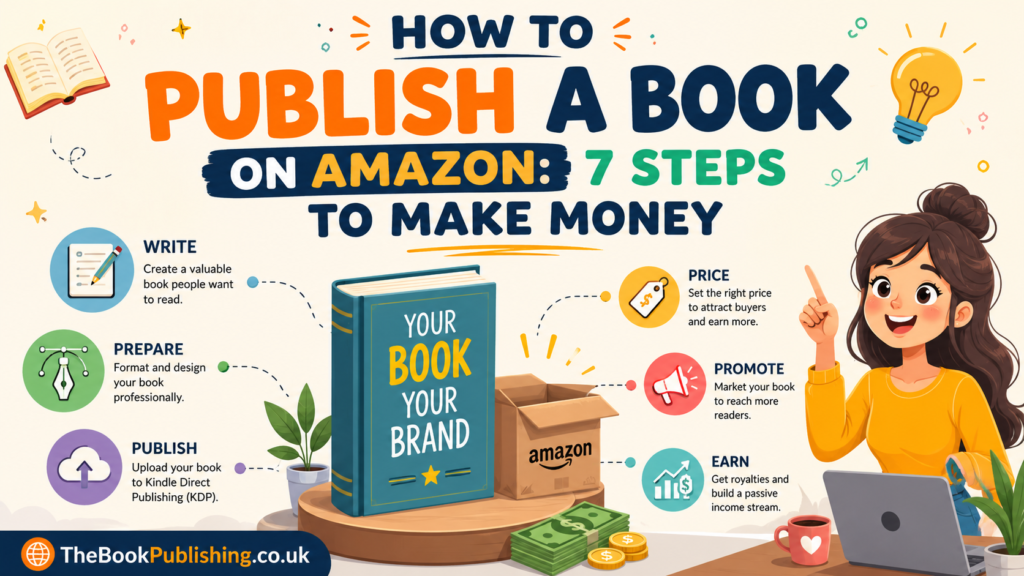 how to publish a book on amazon and make money