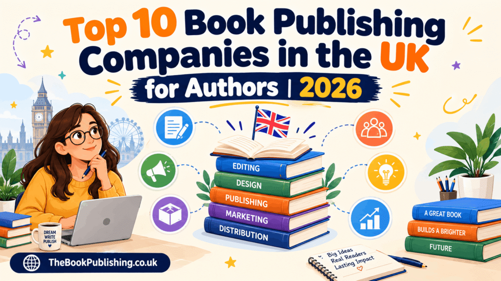Top 10 Book Publishing Companies in the UK