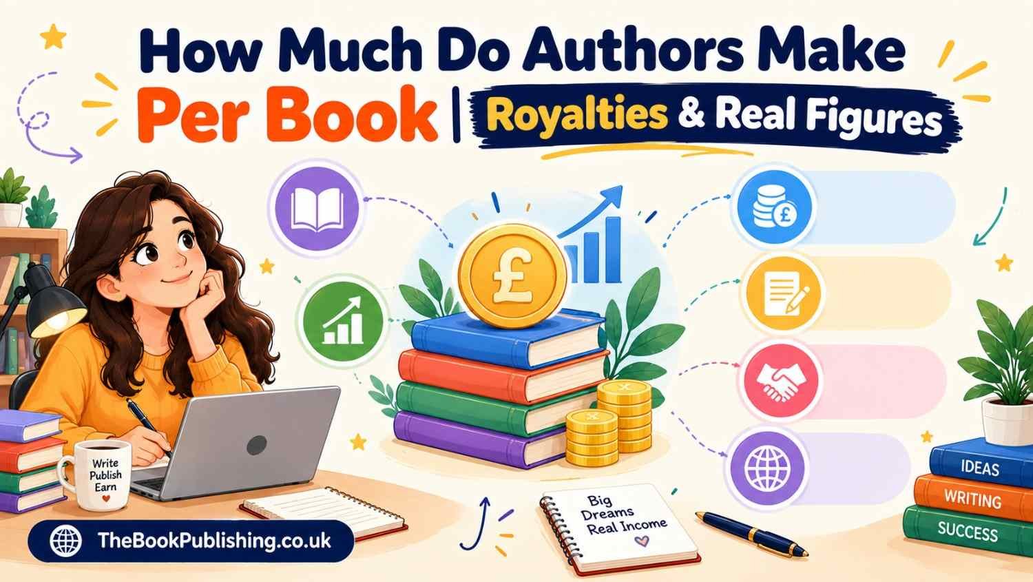How Much Do Authors Make Per Book | Royalties & Real Figures?